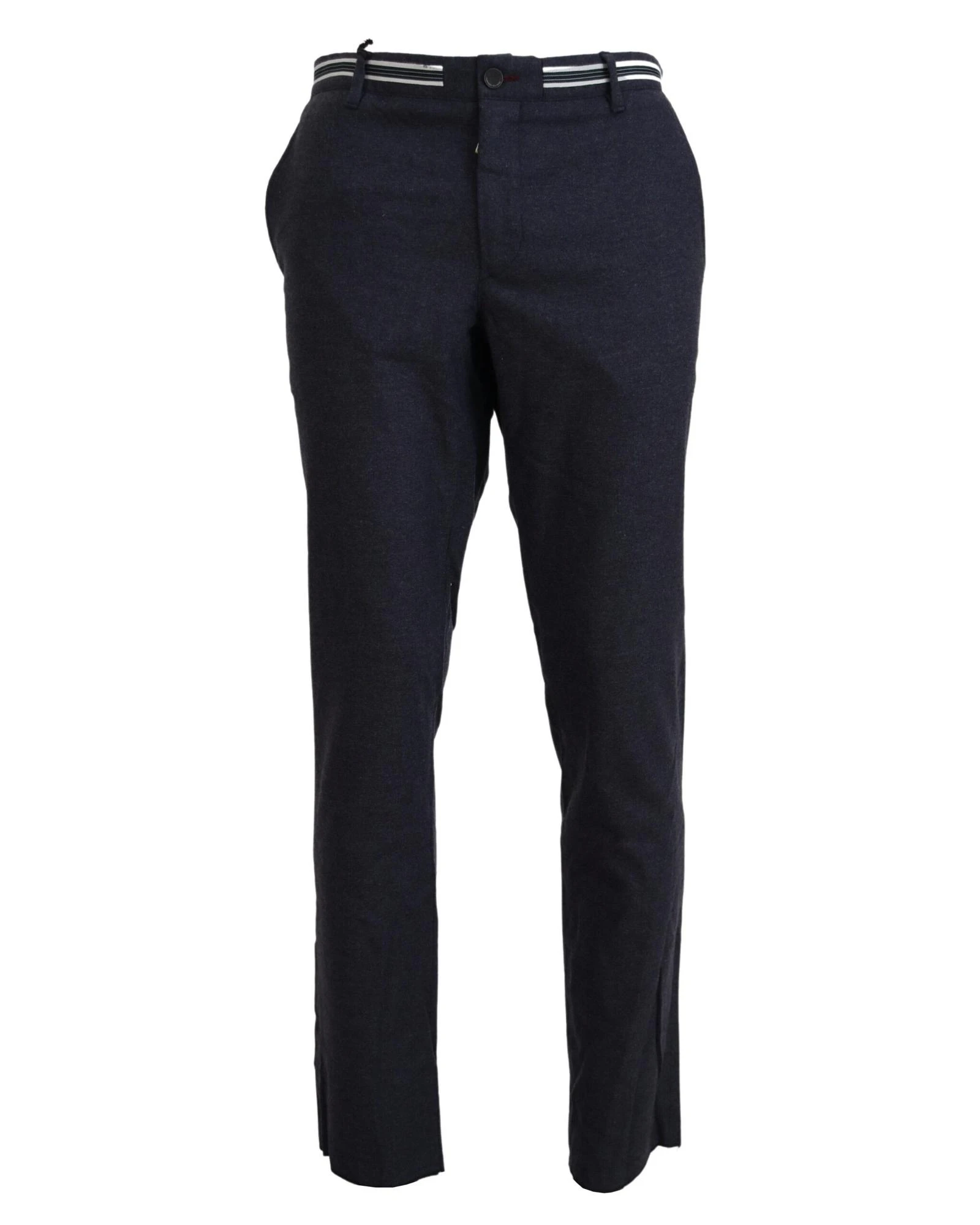 Mens Black Dress Pants by Domenico Tagliente - Black