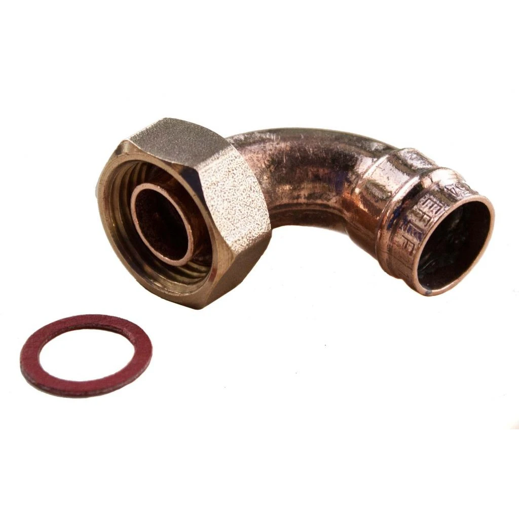 Oracstar Pre Soldered Angled Tap Connector (Pack Of 2) (Brown) - ST2010