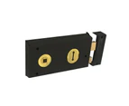 Securit Double Handed Rim Lock (Black) - ST8917
