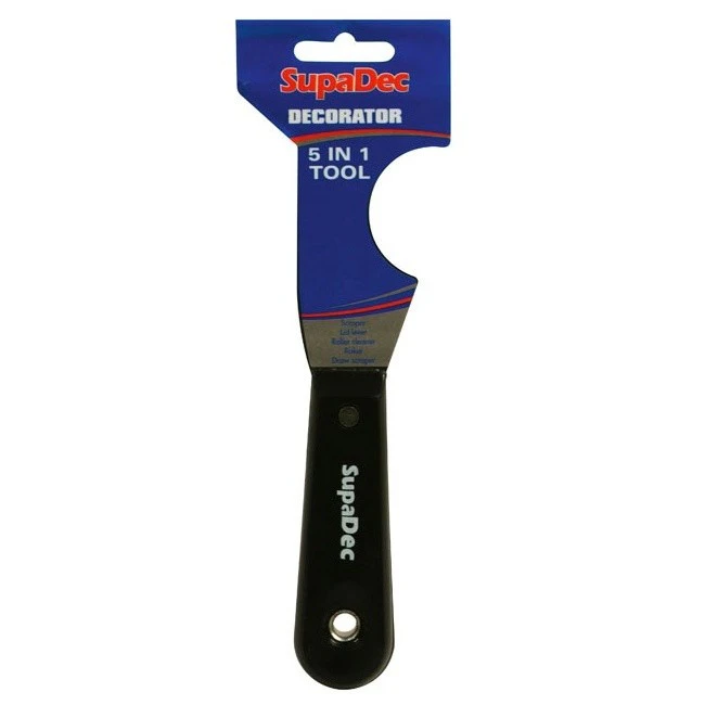 SupaDec Decorator 5 in 1 Tool (Black) - ST3460