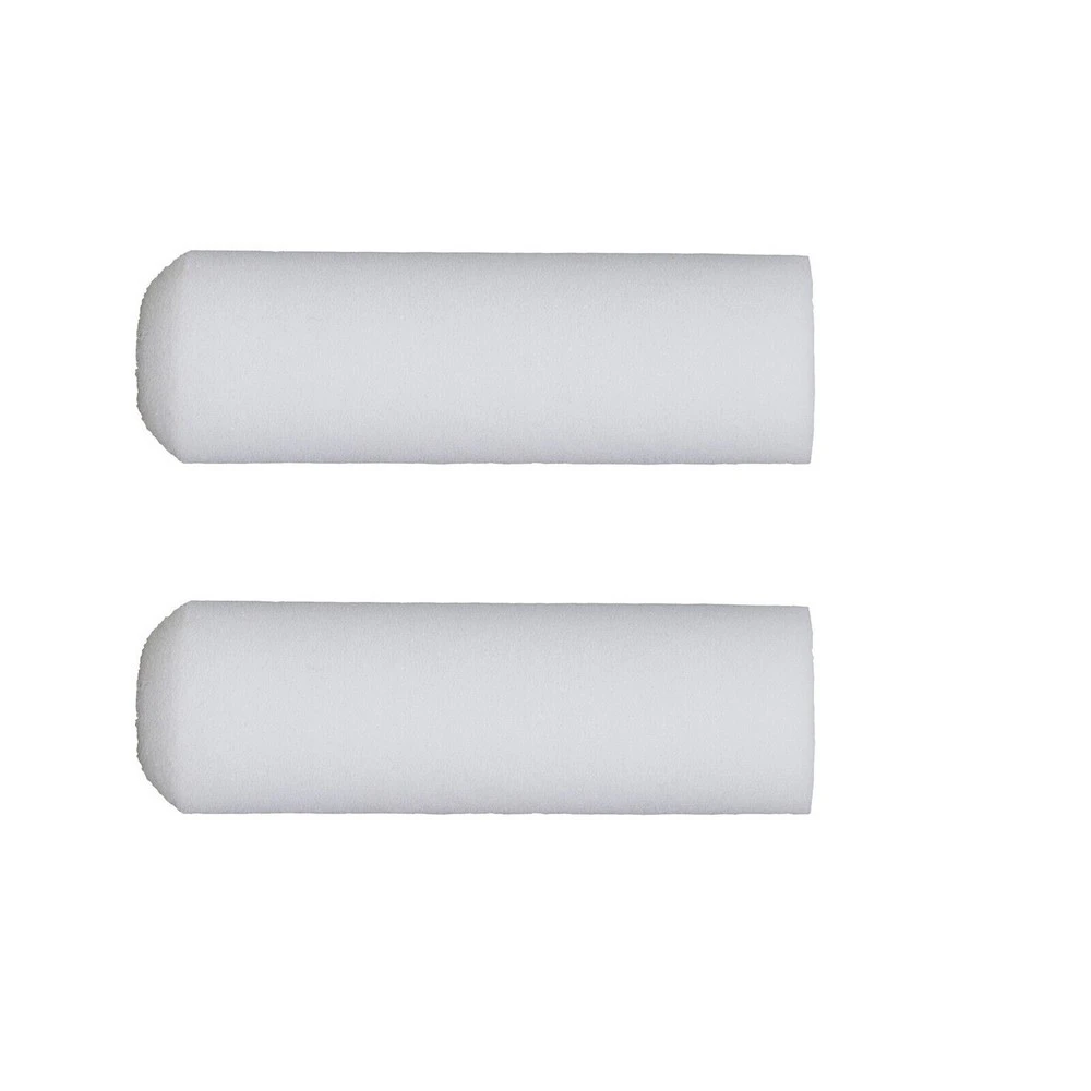 Harris Ultimate Woodwork Stain & Varnish Roller Sleeves (Pack of 2) (White) - ST8863