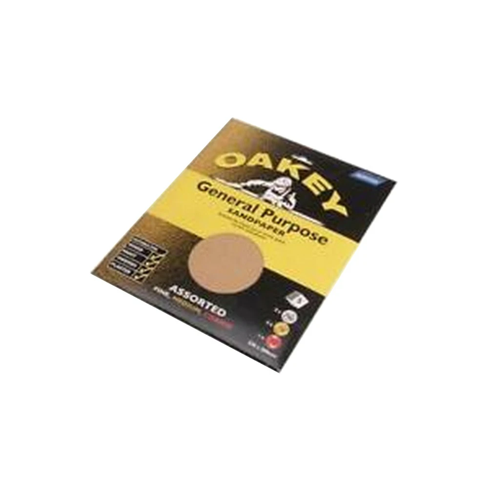 Norton Oakey General Purpose Sandpaper - Mixed (Beige) - ST5386