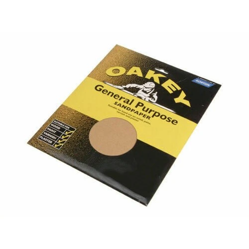 Norton Oakey General Purpose Sandpaper - Coarse (Beige) - ST5371