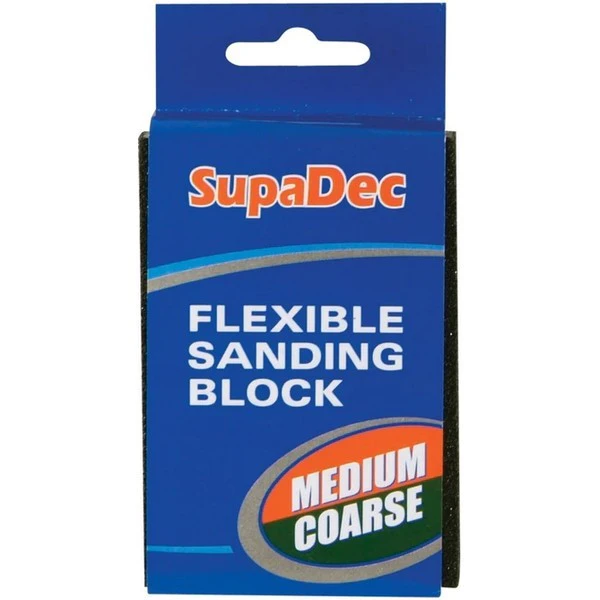 SupaDec Medium Sanding Block (Multicoloured) - ST7217