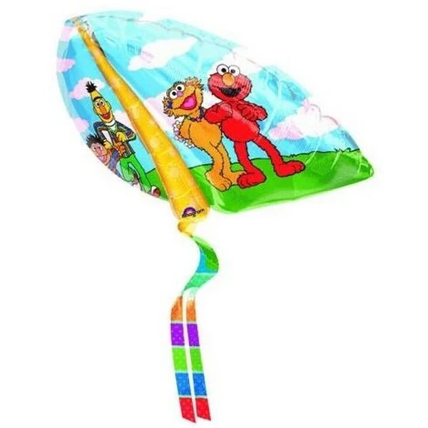 Sesame Street Kite Elmo Foil Balloon (Multicoloured) - SG31690