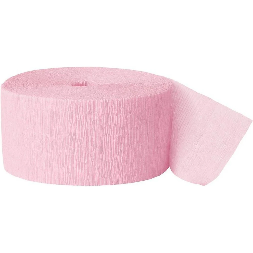 Creative Party Crepe Paper Streamers (Pink) - SG26233