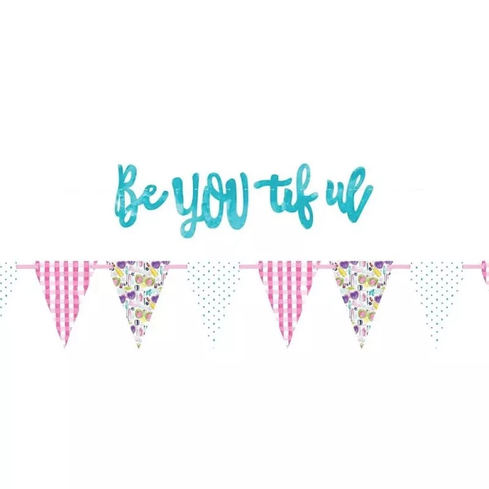 Unique Party Be You Tiful Banner (Pack of 2) (Multicoloured) - SG35413