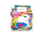 Amscan Unicorn Notebook (Multicoloured) - SG34798