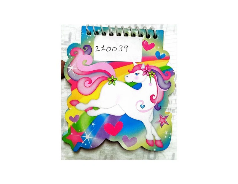 Amscan Unicorn Notebook (Multicoloured) - SG34798