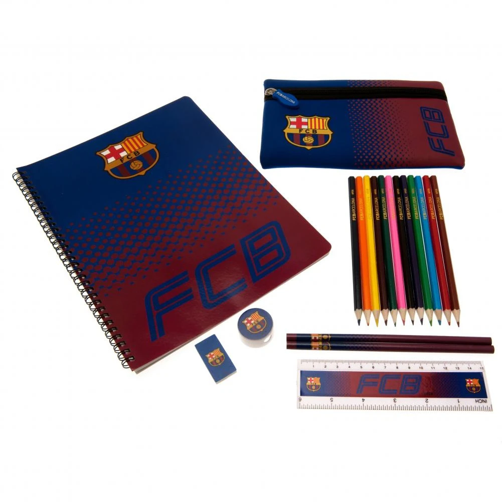 FC Barcelona Ultimate Stationery Set (Red/Blue) - TA293