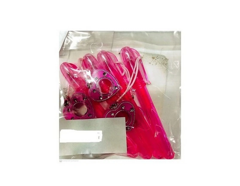 Hearts Party Pen (Pack Of 4) (Pink) - SG33474