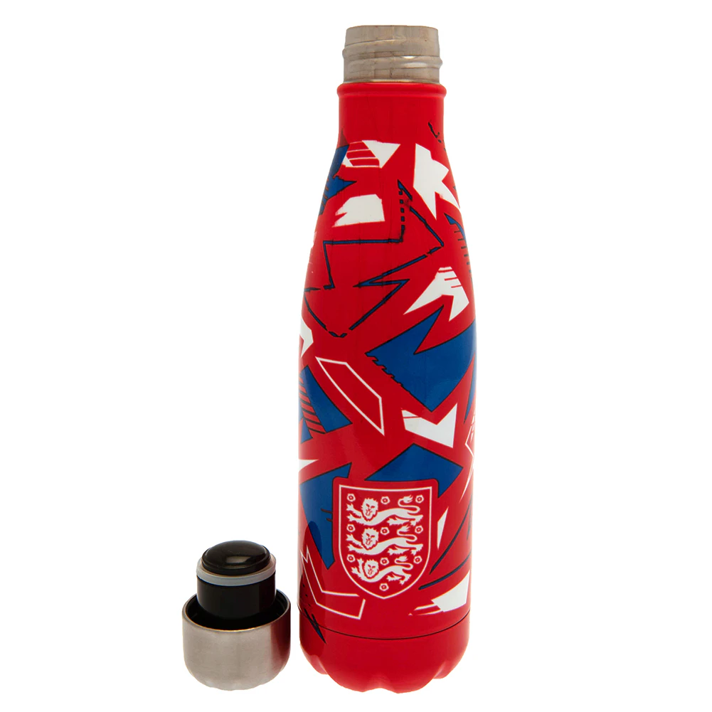 England FA Crest Thermal Flask (Red/Blue/White) - TA10183