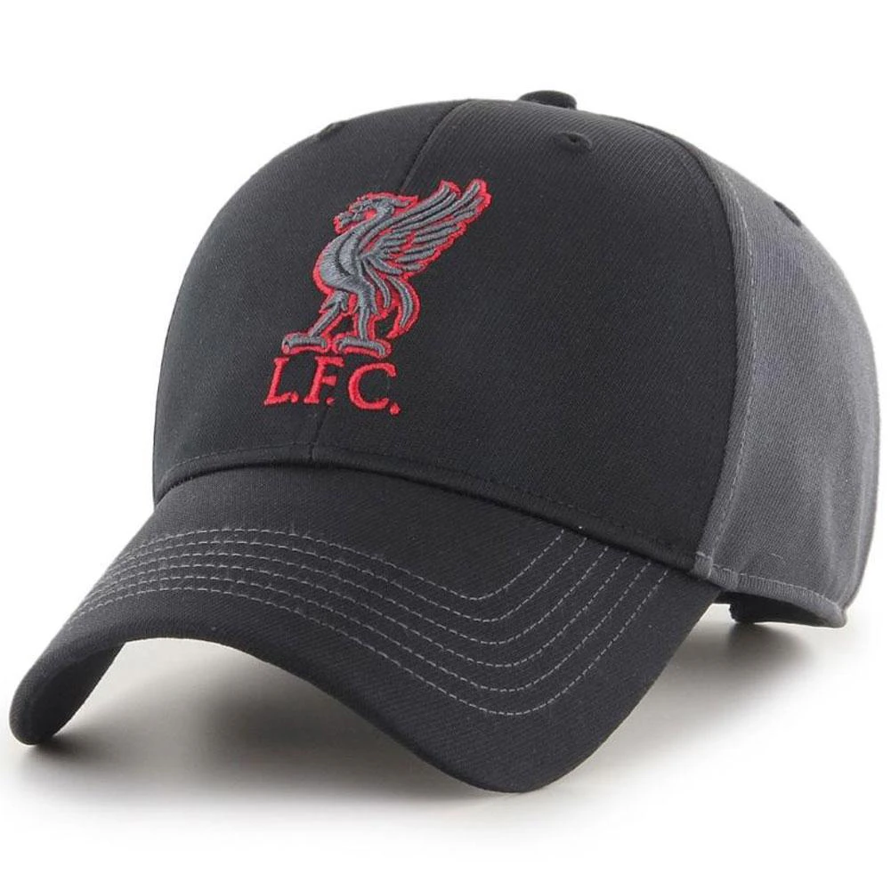 Liverpool FC Adults Unisex Cap CC (Black/Red) - TA4895