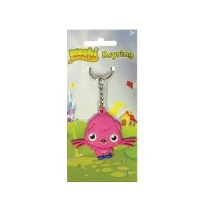 Moshi Monsters Diavlo Keyring (Pink/Blue) - SG29955