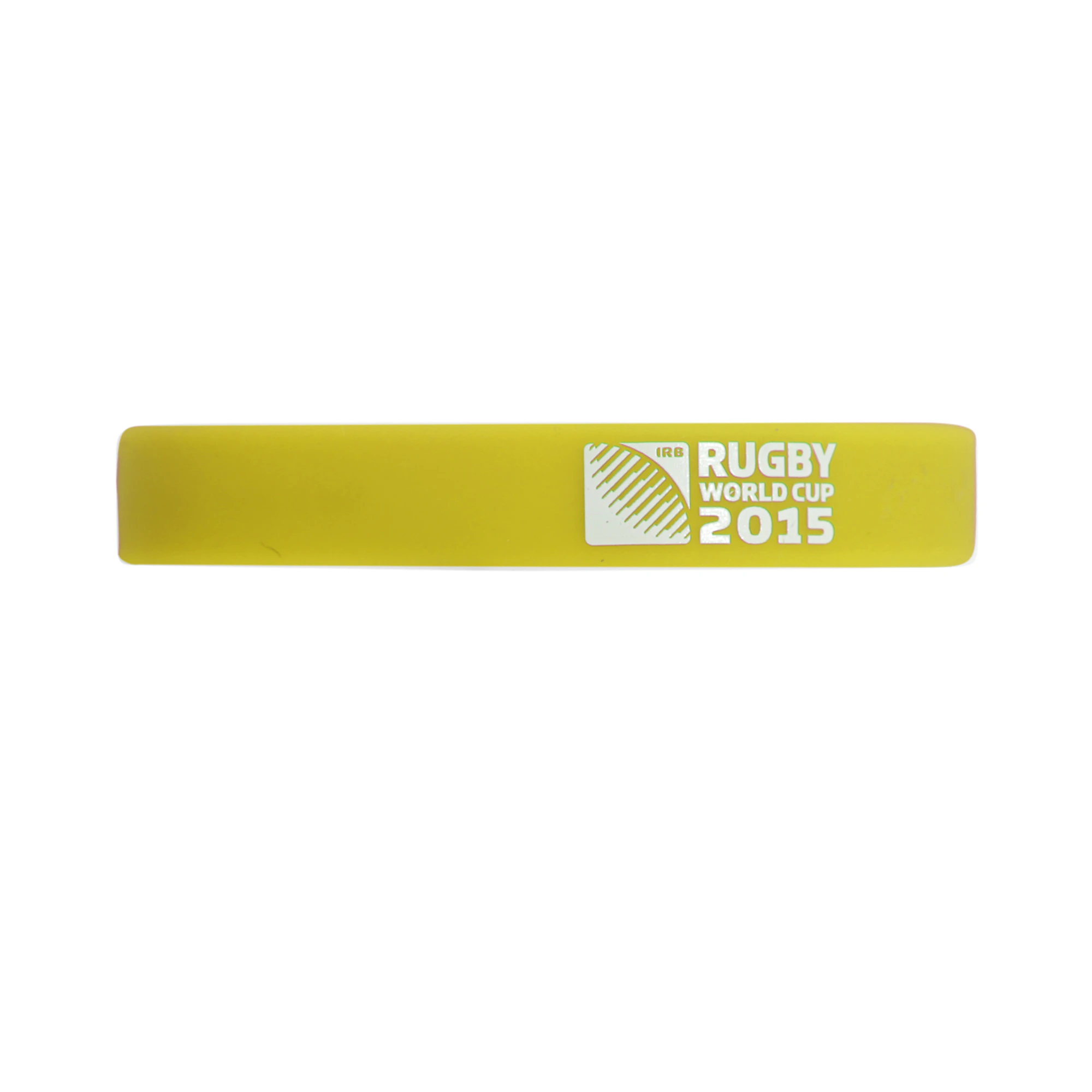 Rugby World Cup 2015 Official Rubber Wristbands (Pack Of 3) (Yellow) - SG3649