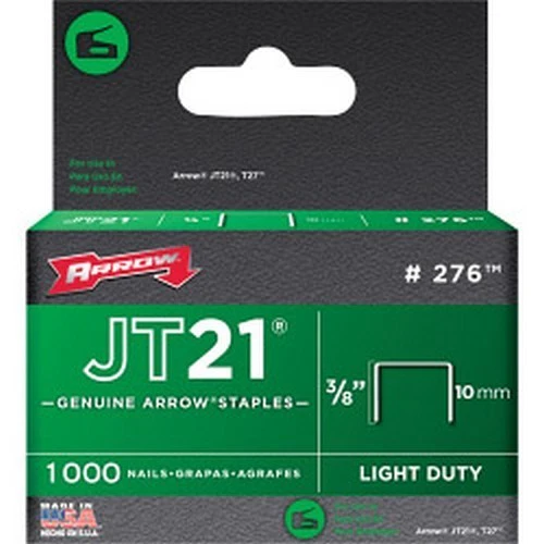 Arrow JT21 T27 Staples (Pack Of 1000) (Silver) - ST8174