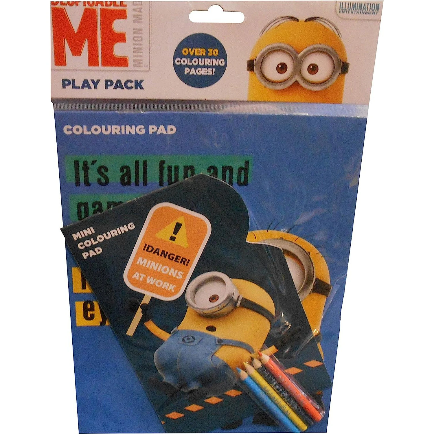 Despicable Me Colouring Pad Set (Multicoloured) - SG31359