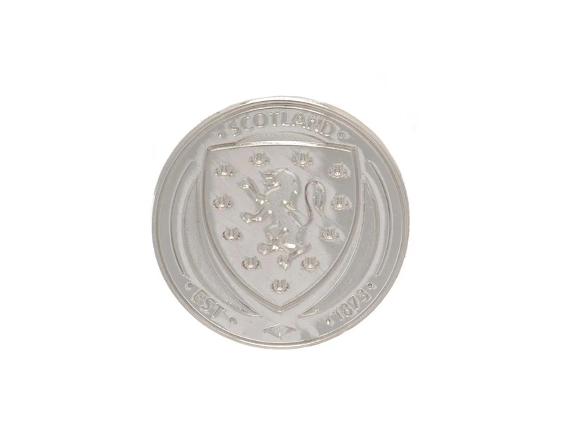 Scotland FA Official Silver Plated Badge (Silver) - TA3947