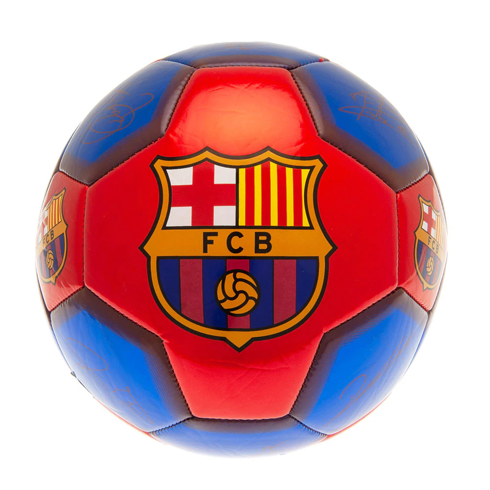 FC Barcelona Signature Football (Red/Yellow/Blue) - TA11495