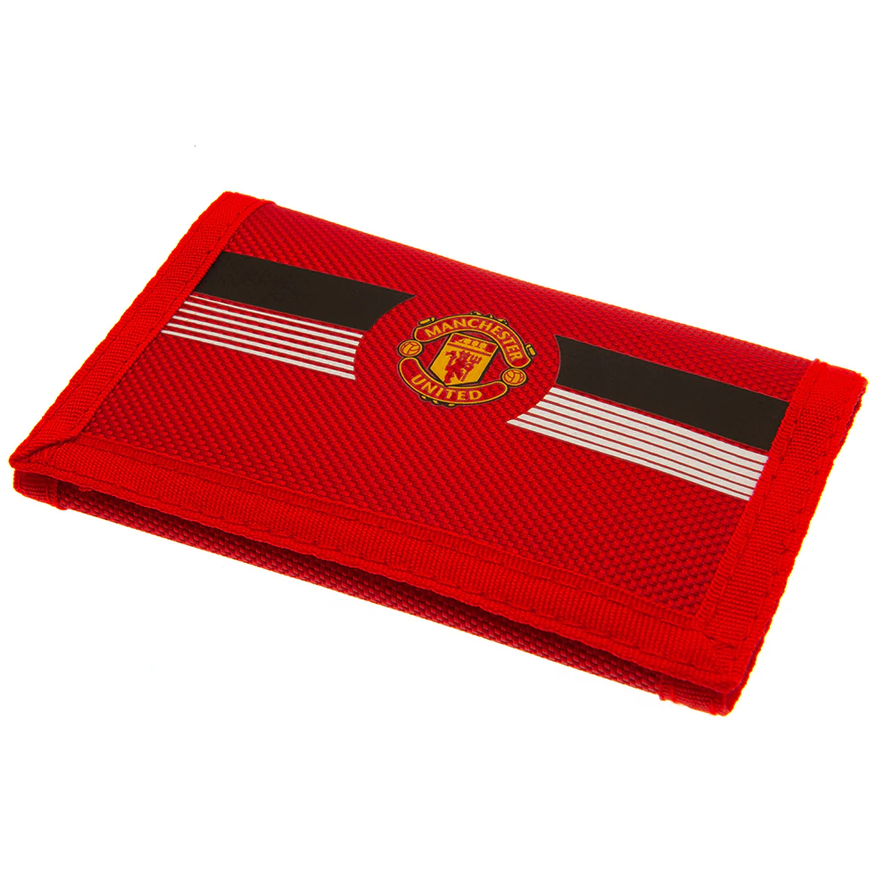 Manchester United FC Ultra Nylon Wallet (Red/Black/White) - TA11033