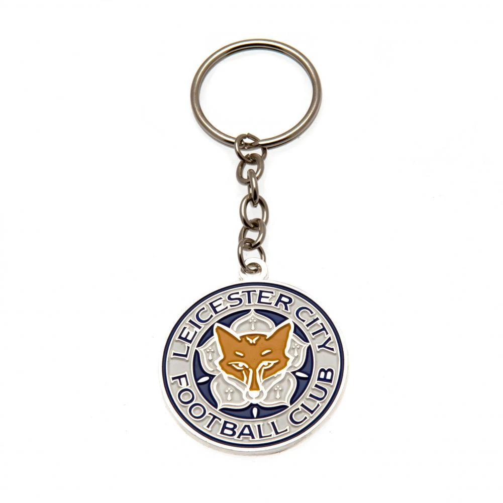 Leicester City FC Champions Crest Keyring (Multi Coloured) - TA1994