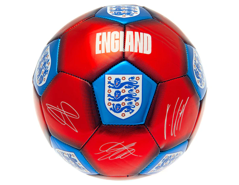 England FA Signature Football (Red) - TA10333