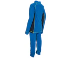 Trespass Childrens/Kids Bubbles Fleece Top And Bottom Base Layers (Electric Blue X) - TP4497