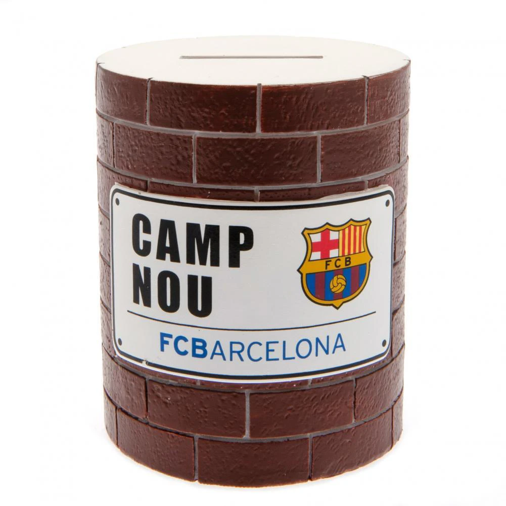 FC Barcelona Money Pot (Brick Red/White) - TA6091