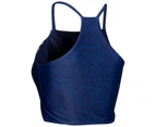 Trespass Womens Harlow Palm Leaf Swim Top (Blue) - TP6485
