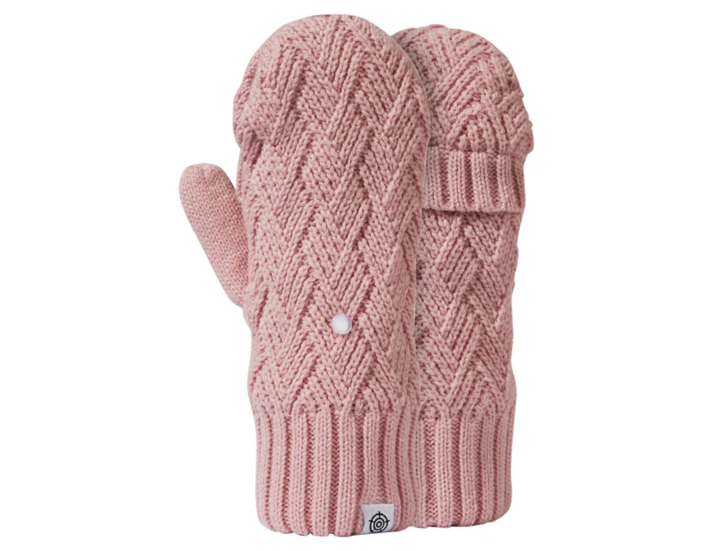 TOG24 Unisex Adult Britton Lined Mittens (Candyfloss Pink) - TG347