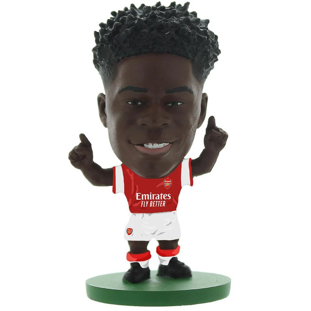 Arsenal FC Bukayo Saka SoccerStarz Football Figurine (Multicoloured) - TA8386