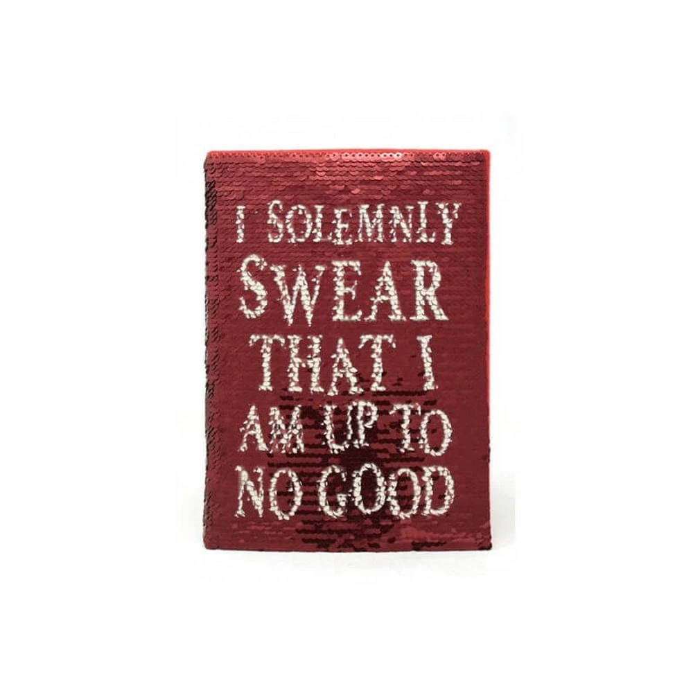 Harry Potter Premium Sequin Flip A5 Notebook (Red/White) - TA8919