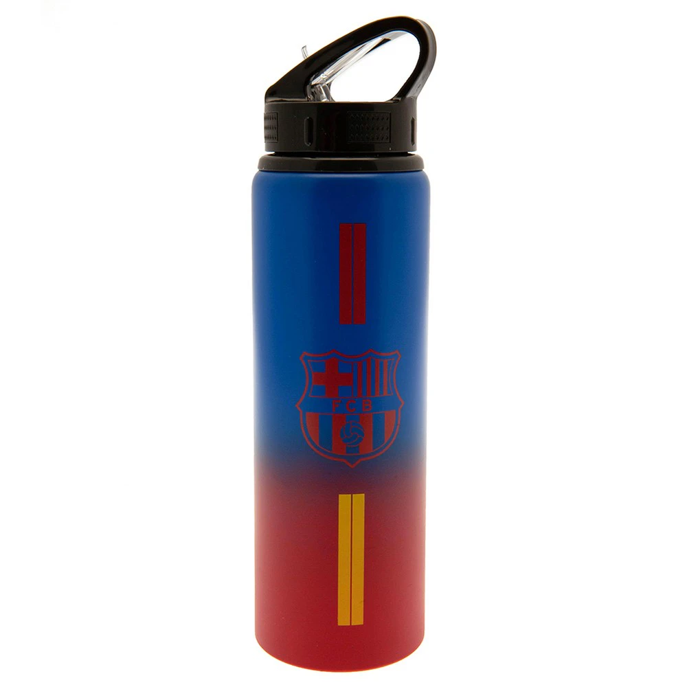 FC Barcelona Stripe Aluminium Water Bottle (Red/Blue) - TA9285