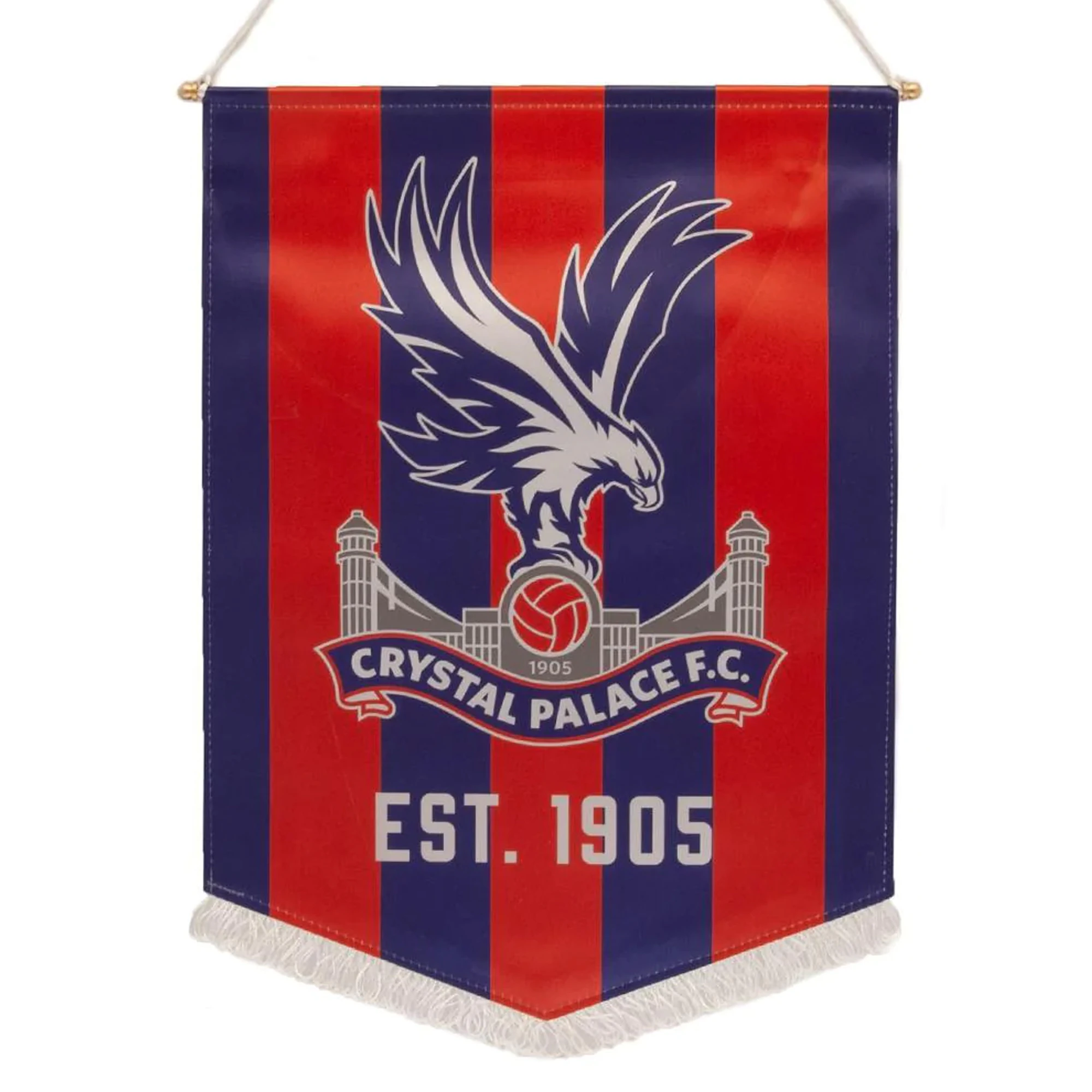 Crystal Palace FC Crest Pennant (Blue/Red) - TA7046