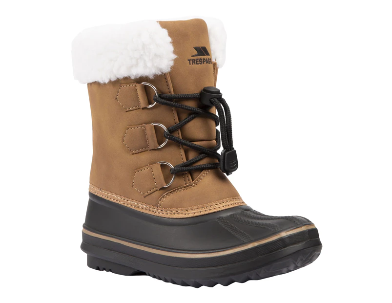 Trespass Childrens/Kids Bodhi Snow Boots (Tan) - TP5842