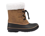 Trespass Childrens/Kids Bodhi Snow Boots (Tan) - TP5842