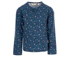 Trespass Girls Proceeds Long-Sleeved T-Shirt (Navy Floral) - TP5172