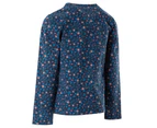 Trespass Girls Proceeds Long-Sleeved T-Shirt (Navy Floral) - TP5172