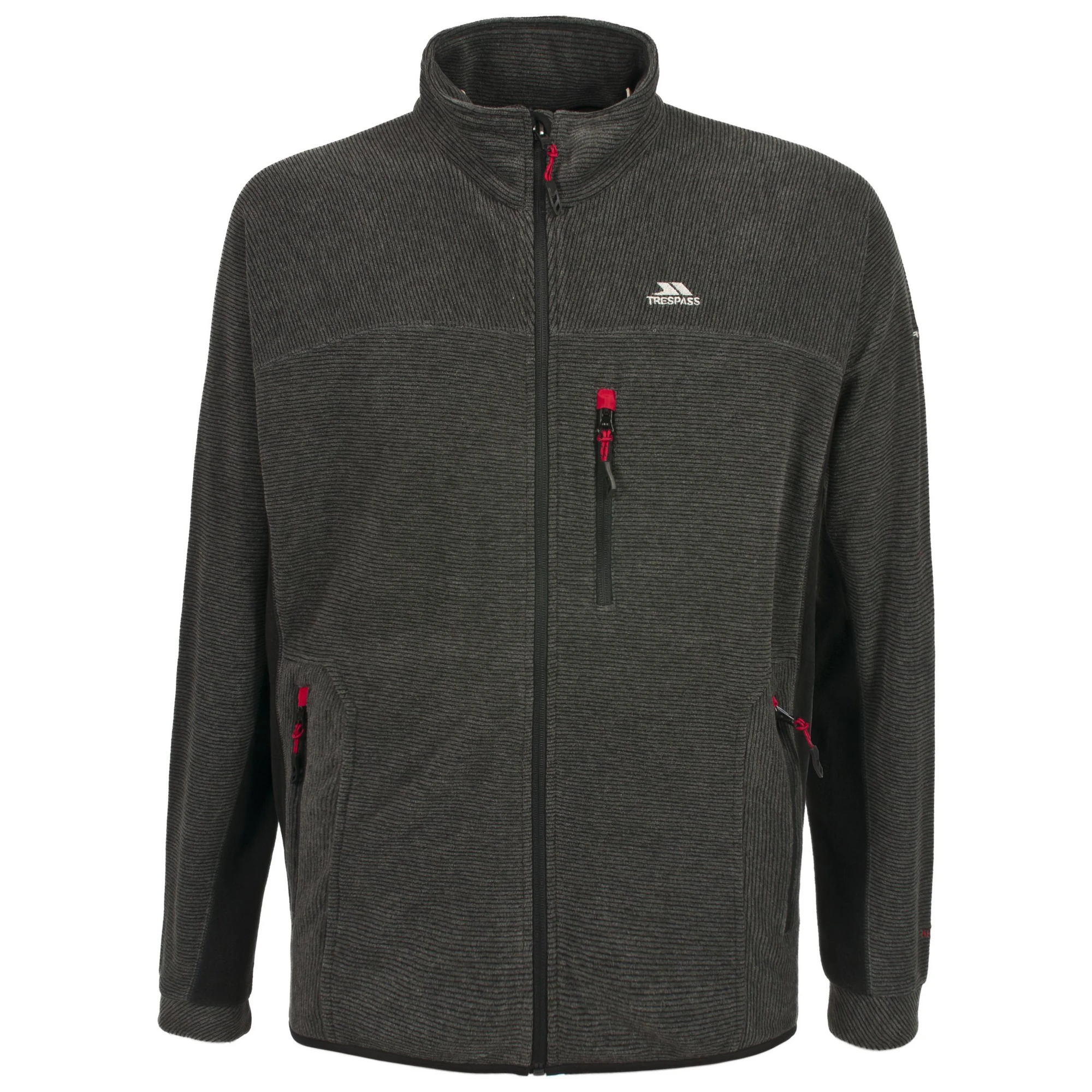 Trespass Mens Jynx Full Zip Fleece Jacket (Black) - TP256