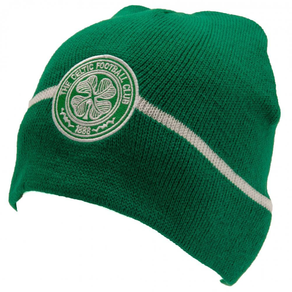 Celtic FC Unisex Adult Beanie (Green) - TA8457