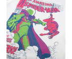 Marvel Comics Mens Spiderman Madness T-Shirt (White/Pink/Green) - TV517