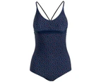 Trespass Womens Mimi One Piece Swimsuit (Navy) - TP5905