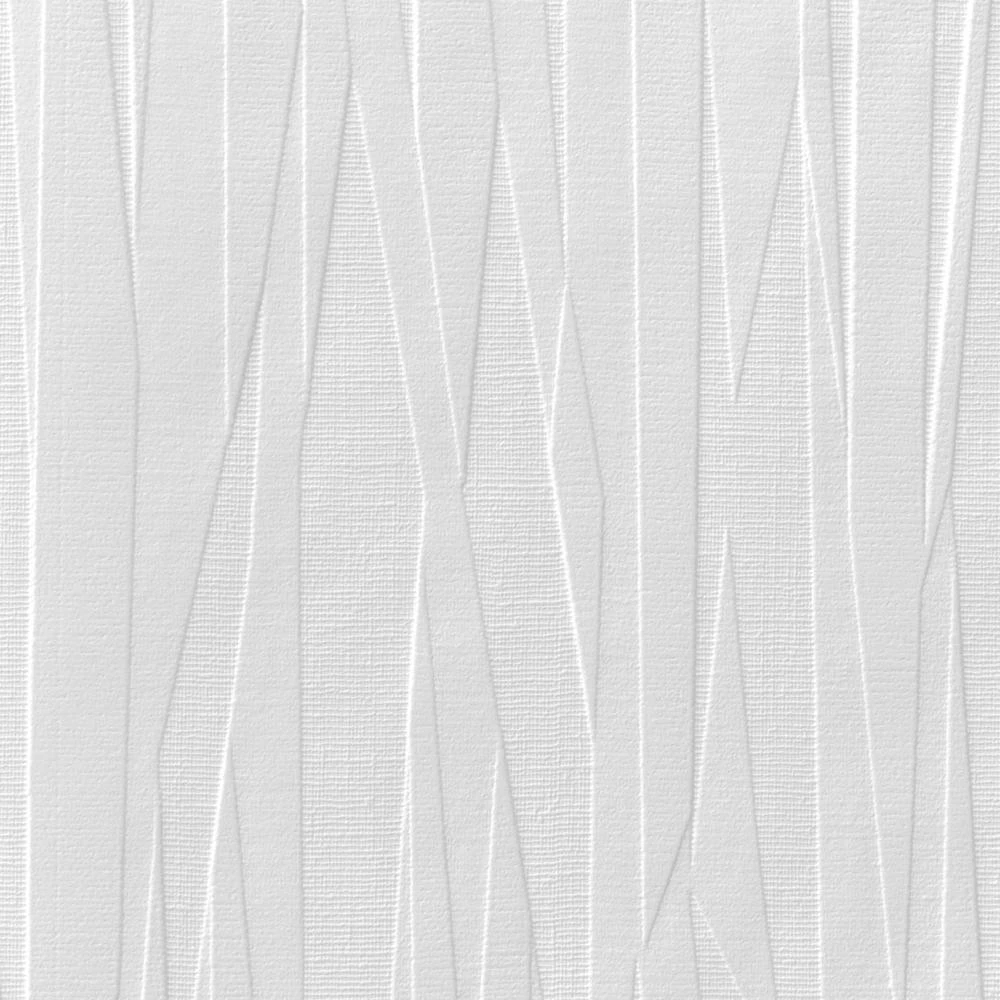 Anaglypta Paintable Vinyl Textured Wallpaper (White) - AG2097