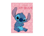 Lilo & Stitch Polar Fleece Blanket (Pink/Blue) - AG3354