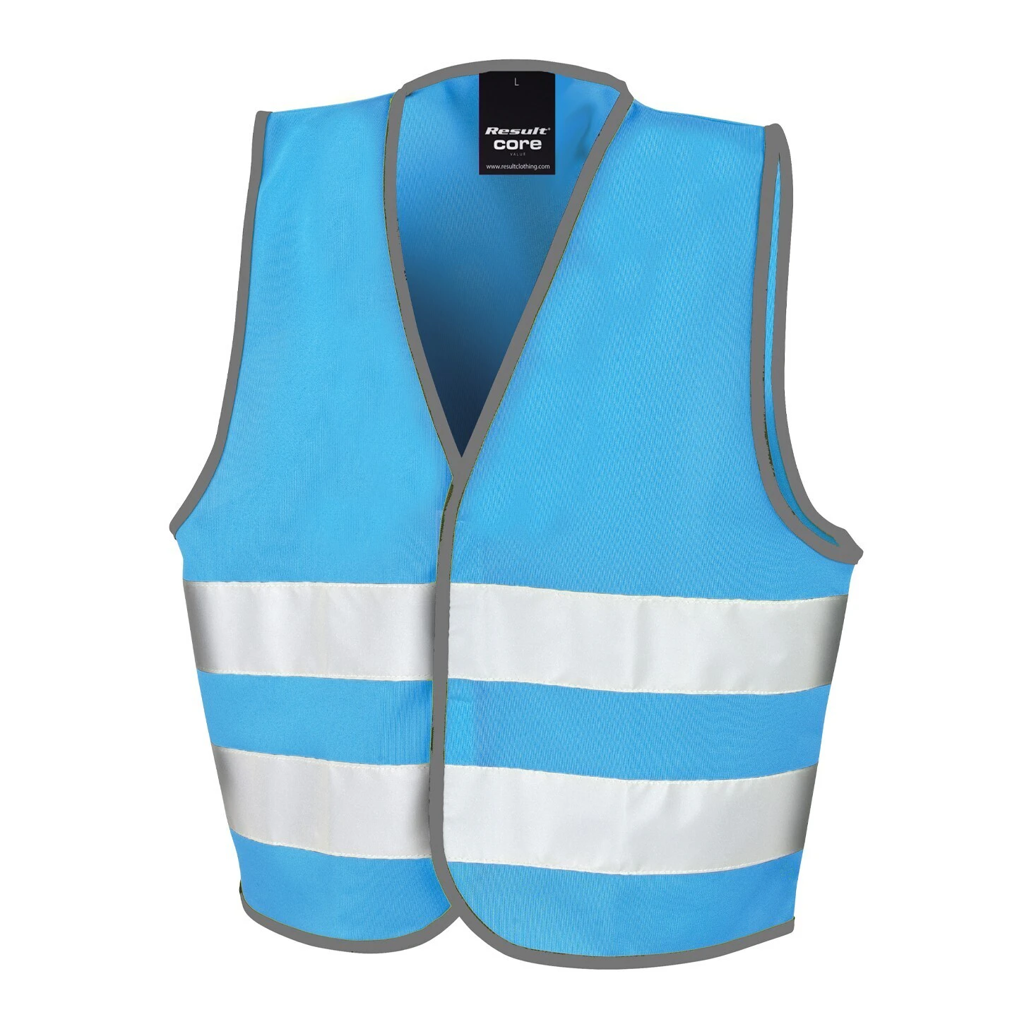 SAFE-GUARD by Result Childrens/Kids Core Enhanced Hi-Vis Vest (Sky Blue) - BC4855