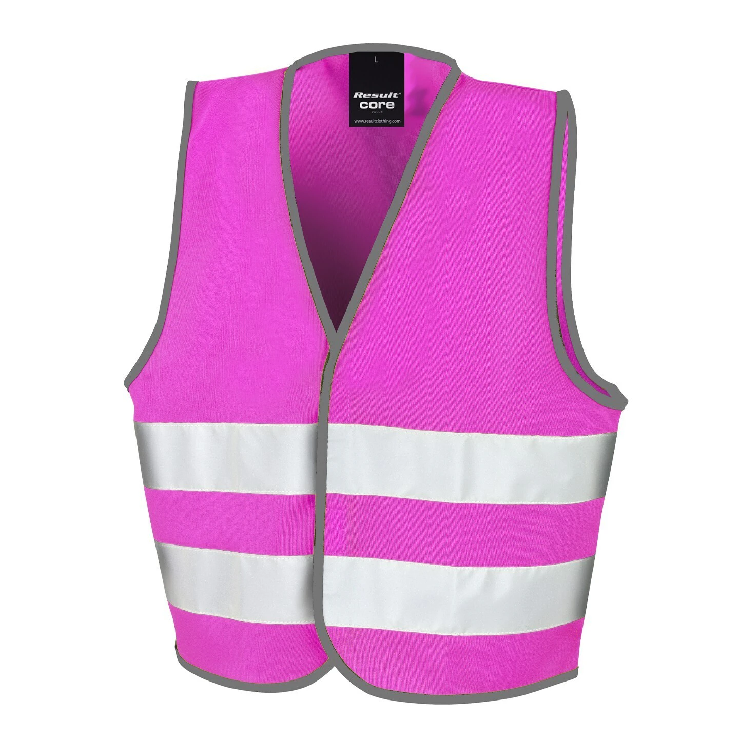 SAFE-GUARD by Result Childrens/Kids Core Enhanced Hi-Vis Vest (Fluorescent Pink) - BC4855