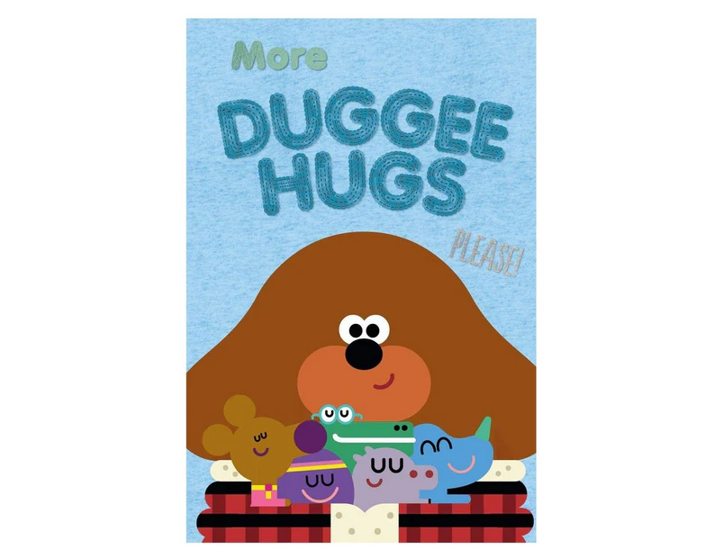 Hey Duggee Fleece Hug Blanket (Blue) - AG2429