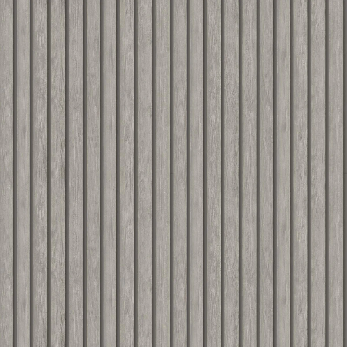 Holden Décor Wood Slats Wallpaper (Grey) - AG748