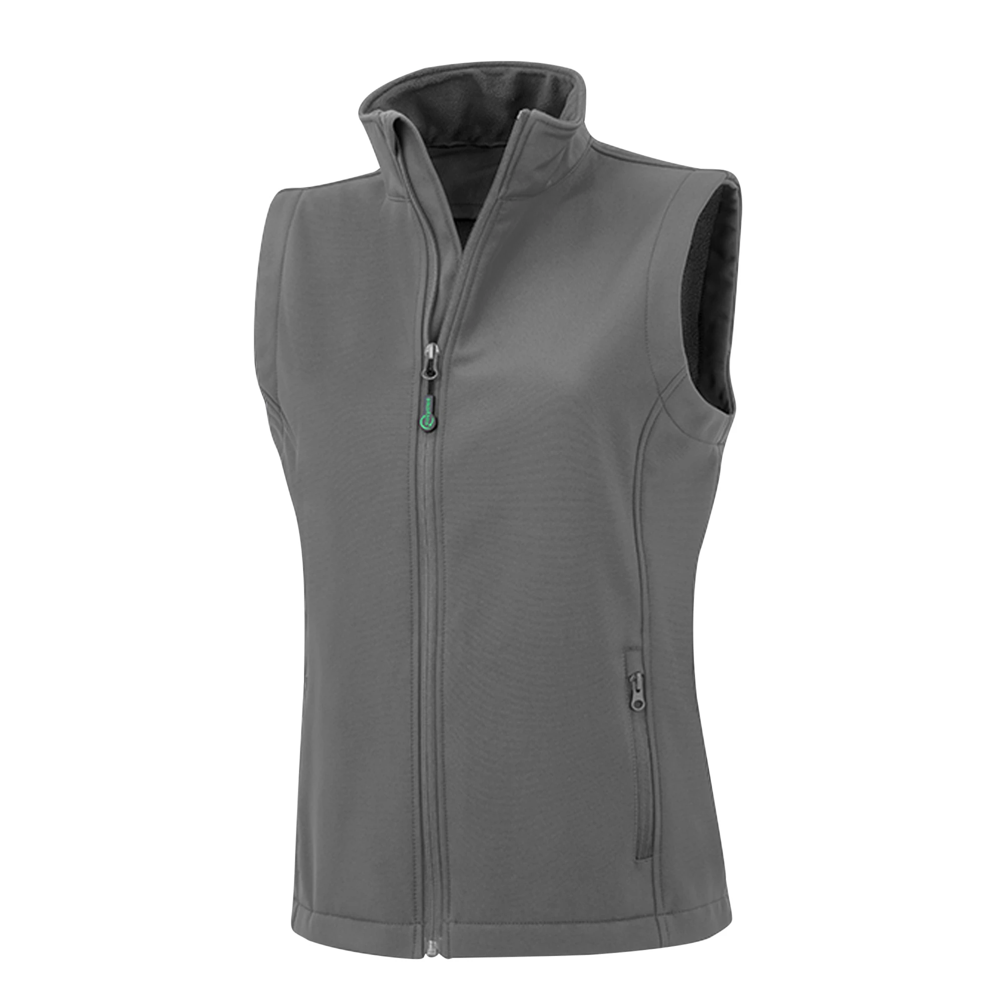 Result Genuine Recycled Womens Softshell Body Warmer (Workguard Grey) - BC4889