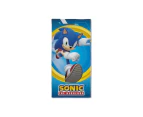 Sonic The Hedgehog Speed Cotton Bath Towel (Blue) - AG2917